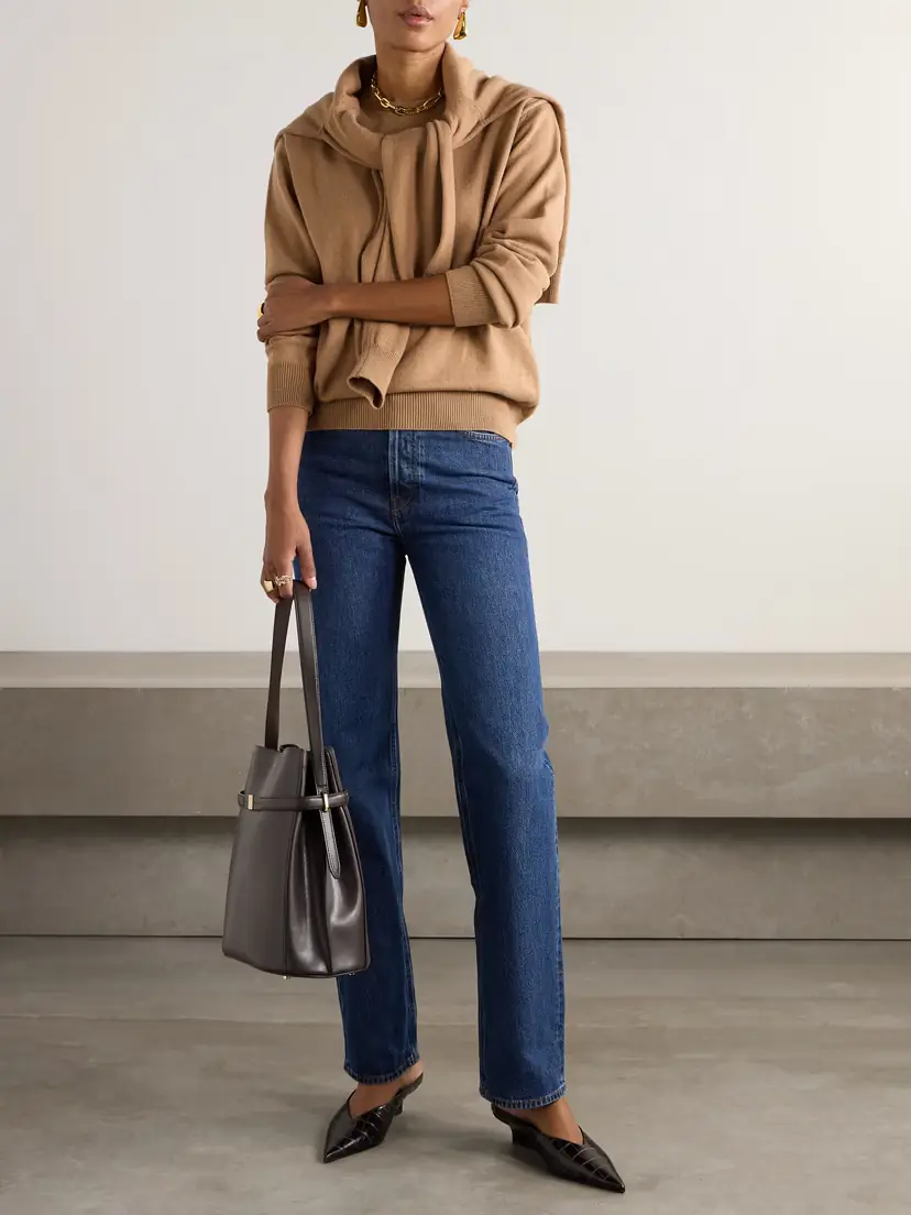 TOTEME + Net Sustain High-rise Straight-leg Jeans | Thumbnail 2 TOTEME + Net Sustain High-rise Straight-leg Jeans | Thumbnail 2
