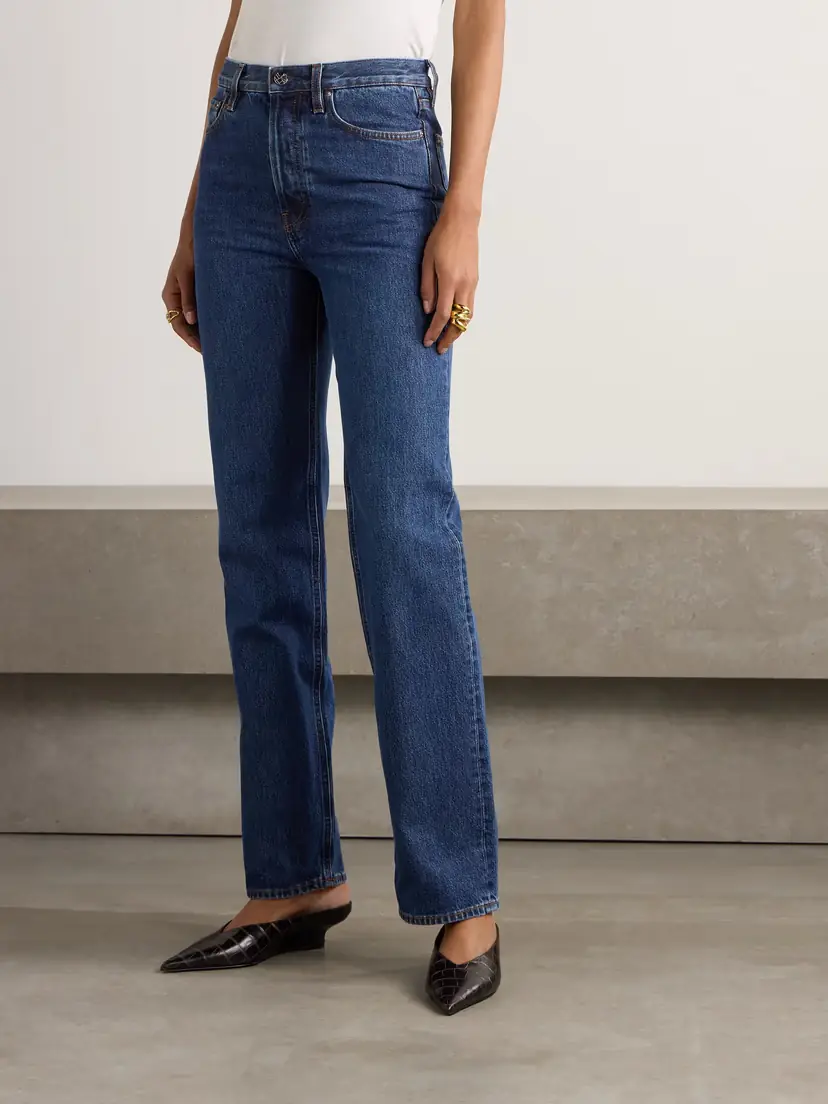 TOTEME + Net Sustain High-rise Straight-leg Jeans | Thumbnail 3 TOTEME + Net Sustain High-rise Straight-leg Jeans | Thumbnail 3