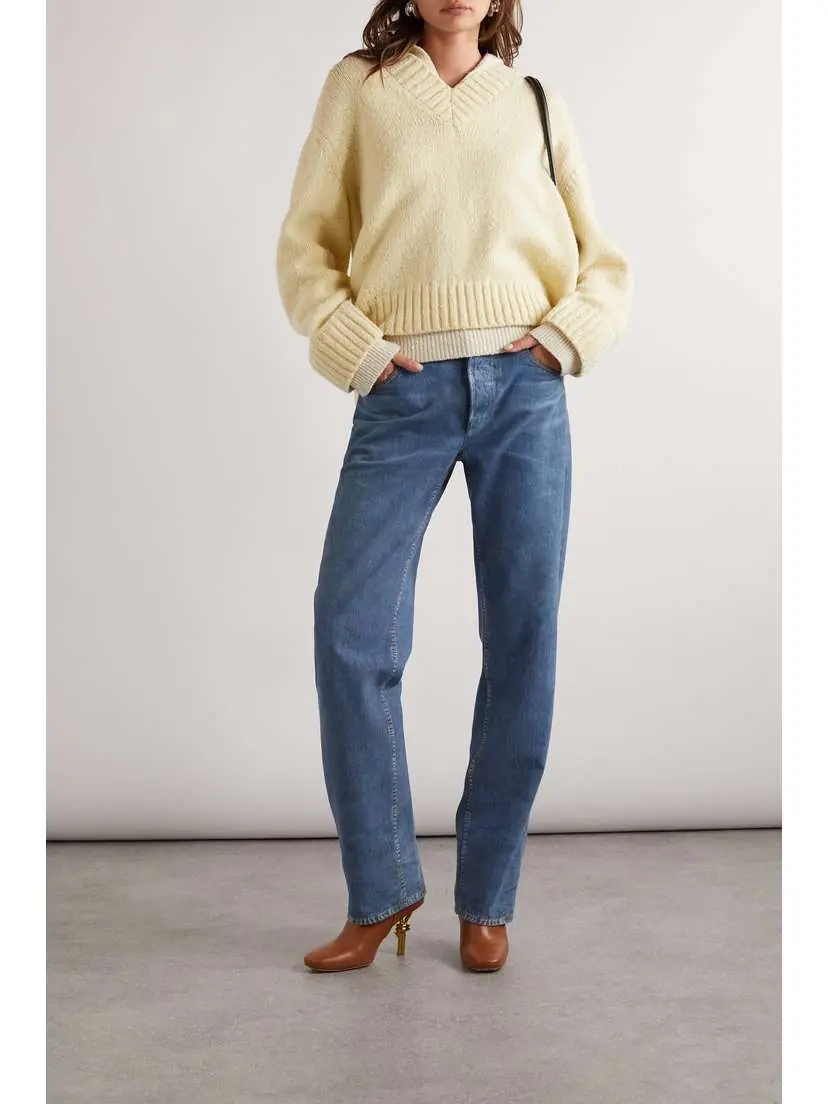 Bottega Veneta Layered Wool Sweater | Thumbnail 2