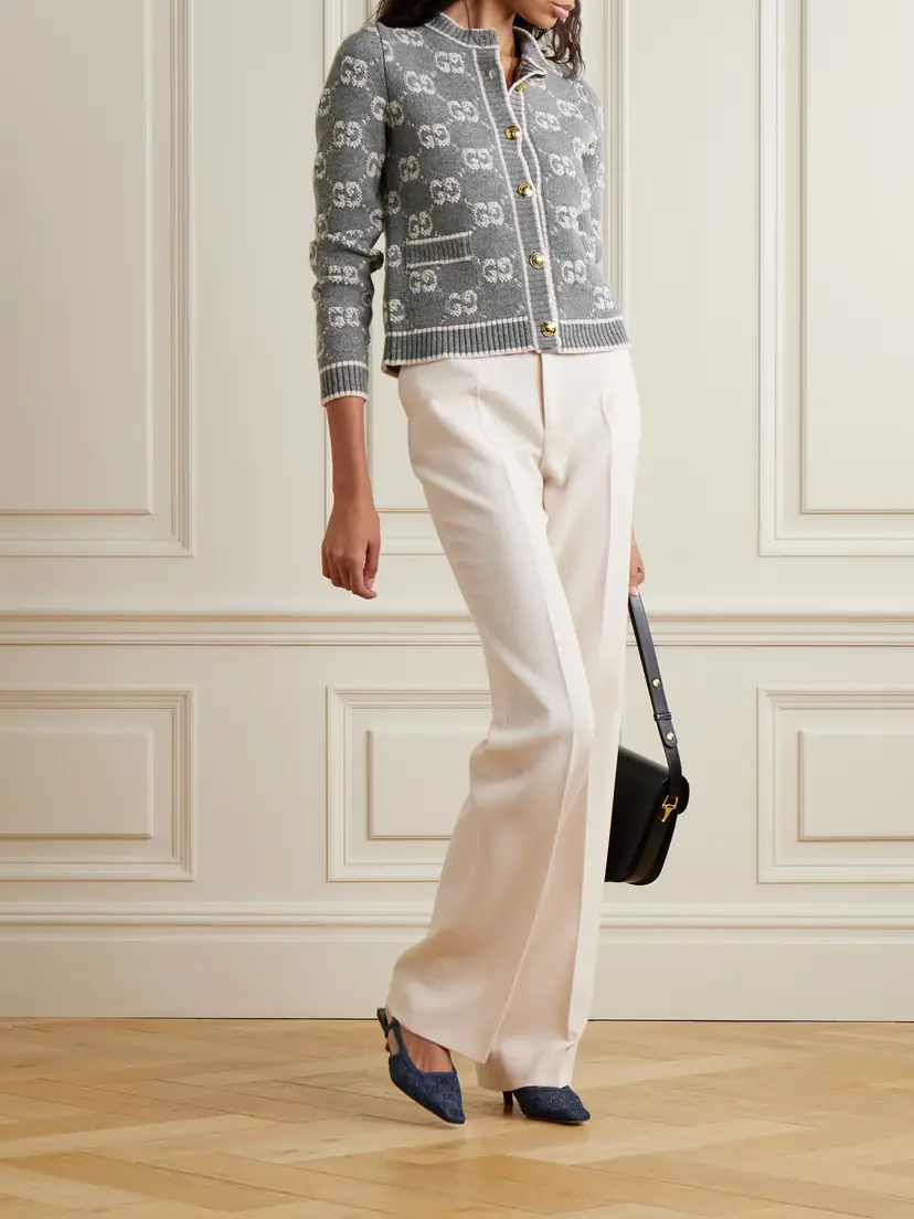Gucci Wool-jacquard Cardigan | Thumbnail 2