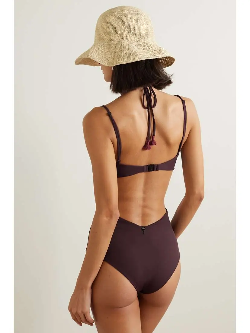 Johanna Ortiz + Net Sustain Thorny Tasseled Cutout Ribbed Swimsuit - x large | Thumbnail 3 Johanna Ortiz + Net Sustain Thorny Tasseled Cutout Ribbed Swimsuit - x large | Thumbnail 3