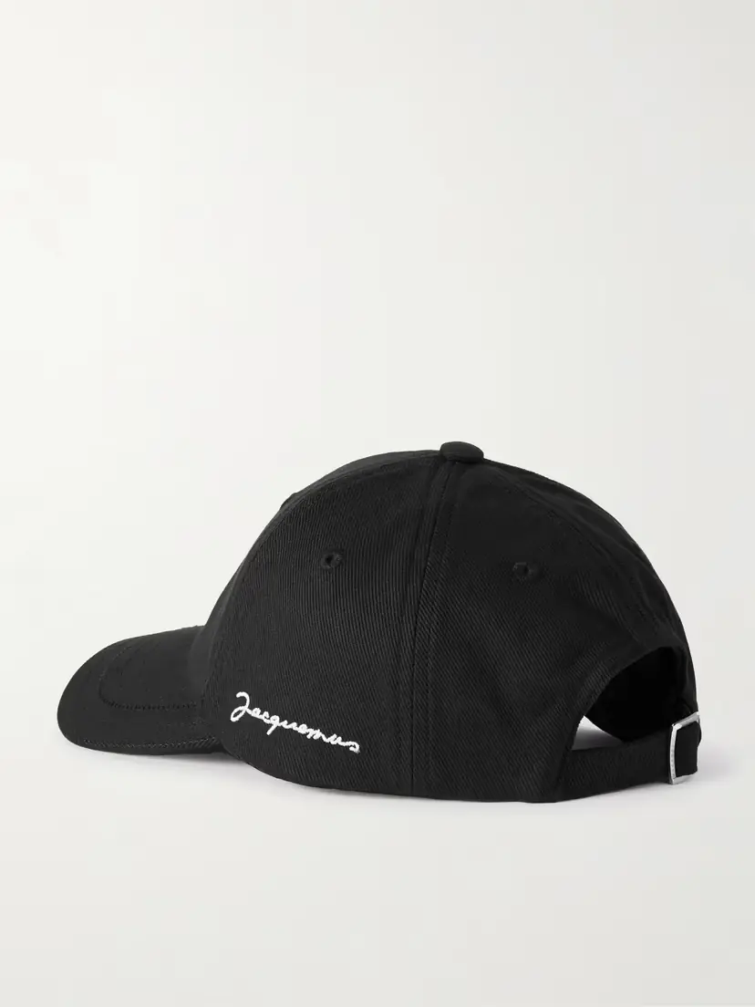Jacquemus Embroidered Cotton-twill Baseball Cap | Thumbnail 3