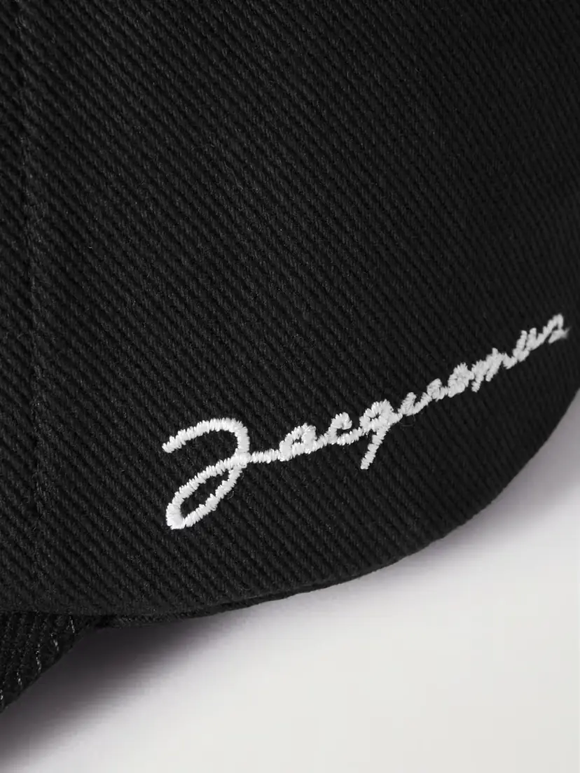 Jacquemus Embroidered Cotton-twill Baseball Cap | Thumbnail 4