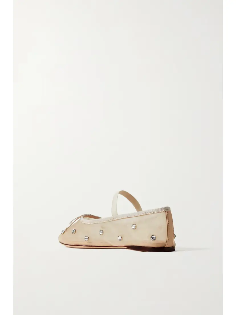 Loeffler Randall Leonie Crystal-embellished Mesh Ballet Flats | Thumbnail 3 Loeffler Randall Leonie Crystal-embellished Mesh Ballet Flats | Thumbnail 3