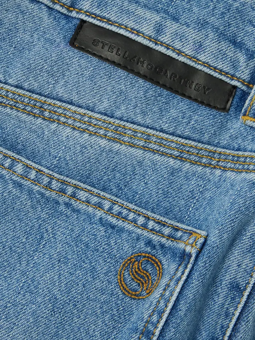 Stella McCartney + Net Sustain Chain-embellished Denim Midi Skirt | Thumbnail 5 Stella McCartney + Net Sustain Chain-embellished Denim Midi Skirt | Thumbnail 5