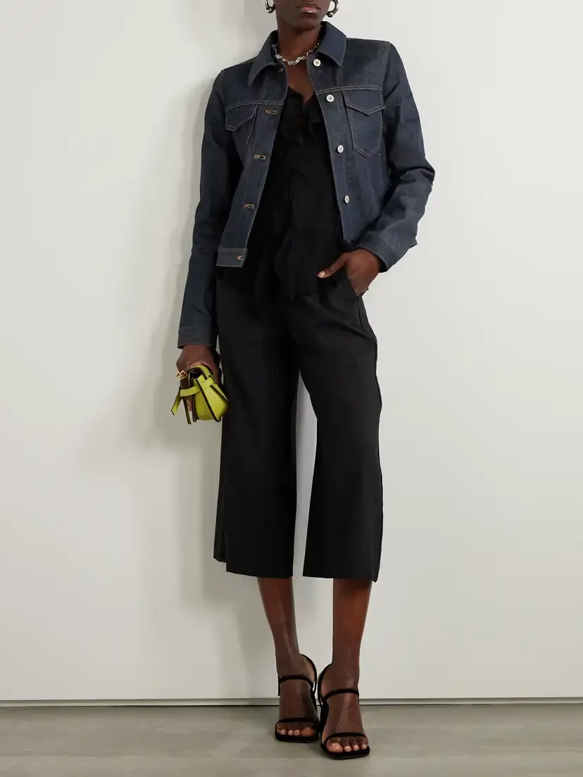 Loewe Anagram Appliquéd Denim Jacket | Thumbnail 2