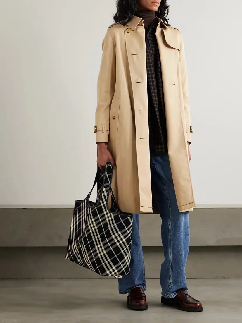 Burberry Kensington Long Organic Cotton-gabardine Trench Coat | Thumbnail 2 Burberry Kensington Long Organic Cotton-gabardine Trench Coat | Thumbnail 2