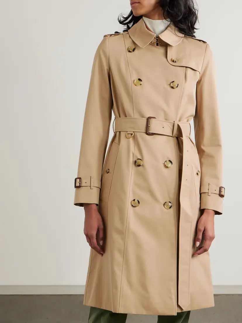 Burberry Chelsea Long Organic Cotton-gabardine Trench Coat | Thumbnail 3 Burberry Chelsea Long Organic Cotton-gabardine Trench Coat | Thumbnail 3