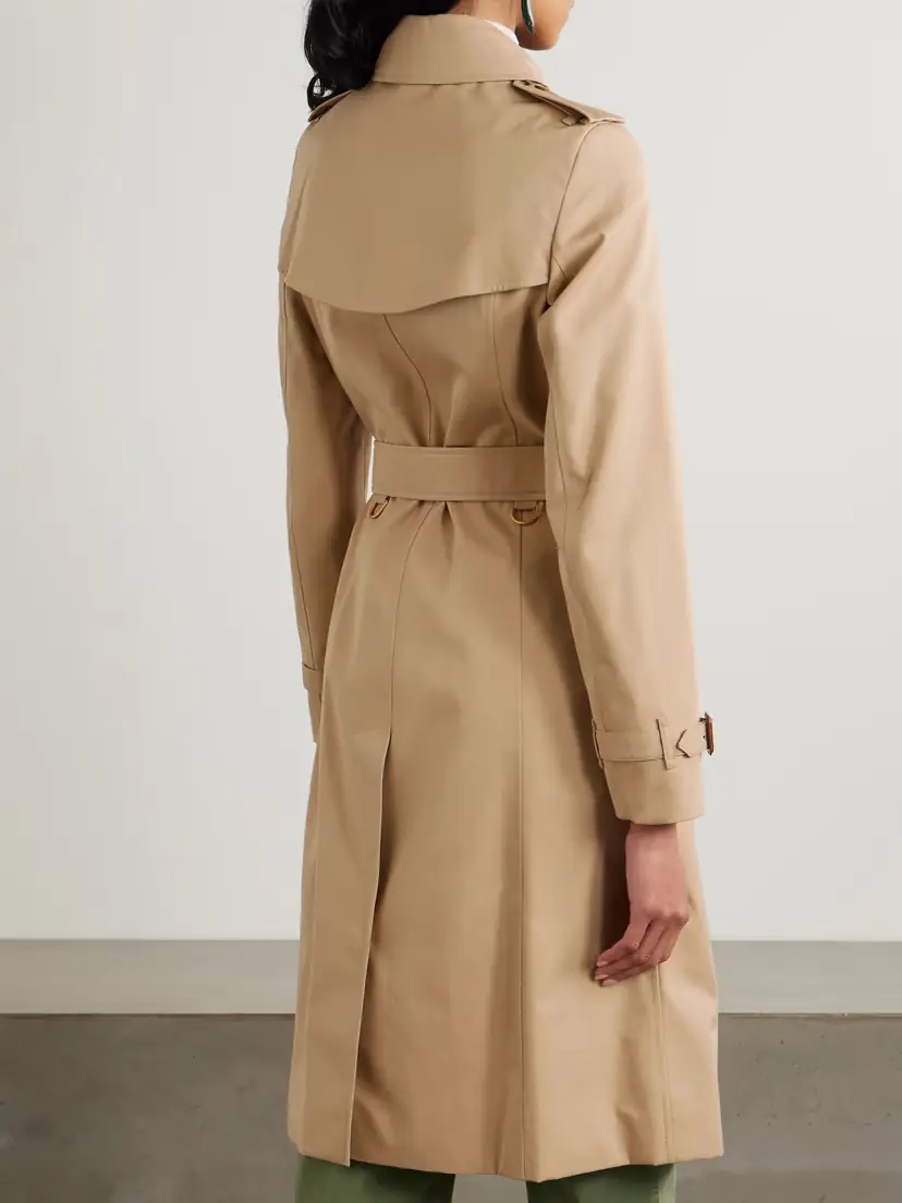 Burberry Chelsea Long Organic Cotton-gabardine Trench Coat | Thumbnail 4 Burberry Chelsea Long Organic Cotton-gabardine Trench Coat | Thumbnail 4