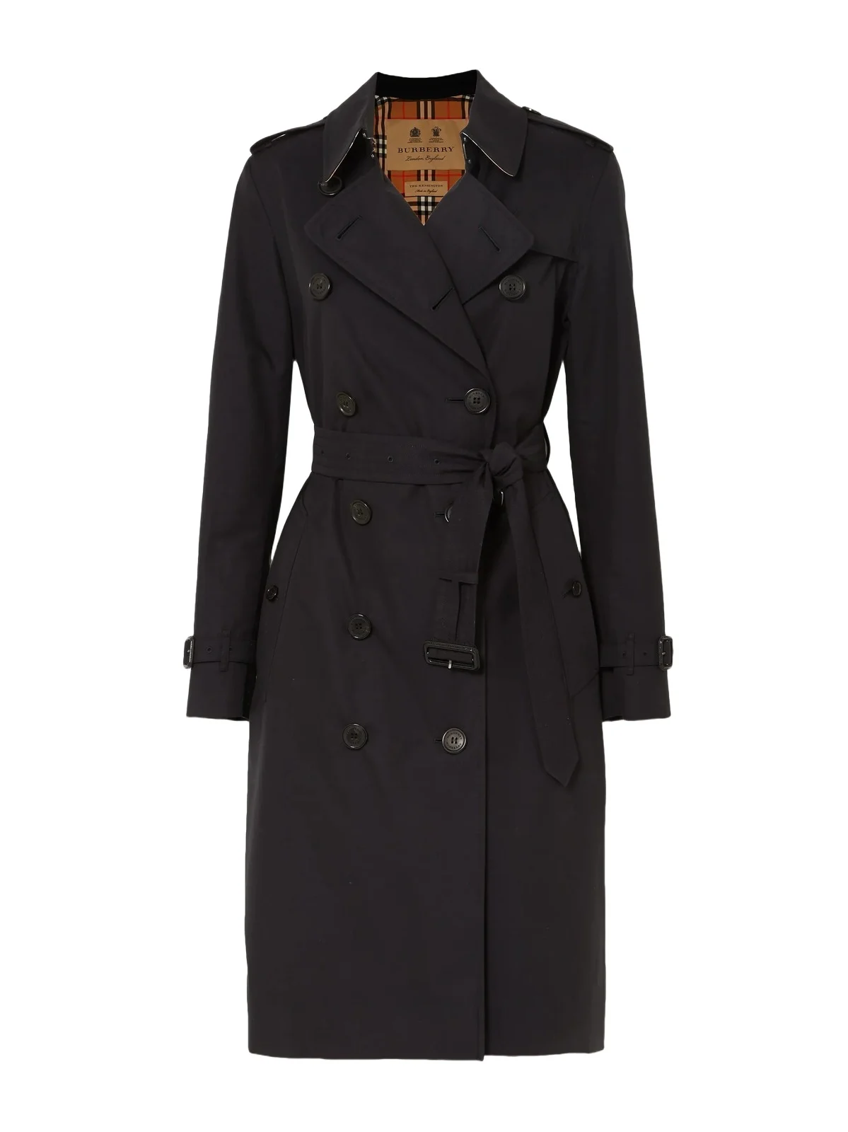 Kensington Long Organic Cotton-gabardine Trench Coat Kensington Long Organic Cotton-gabardine Trench Coat