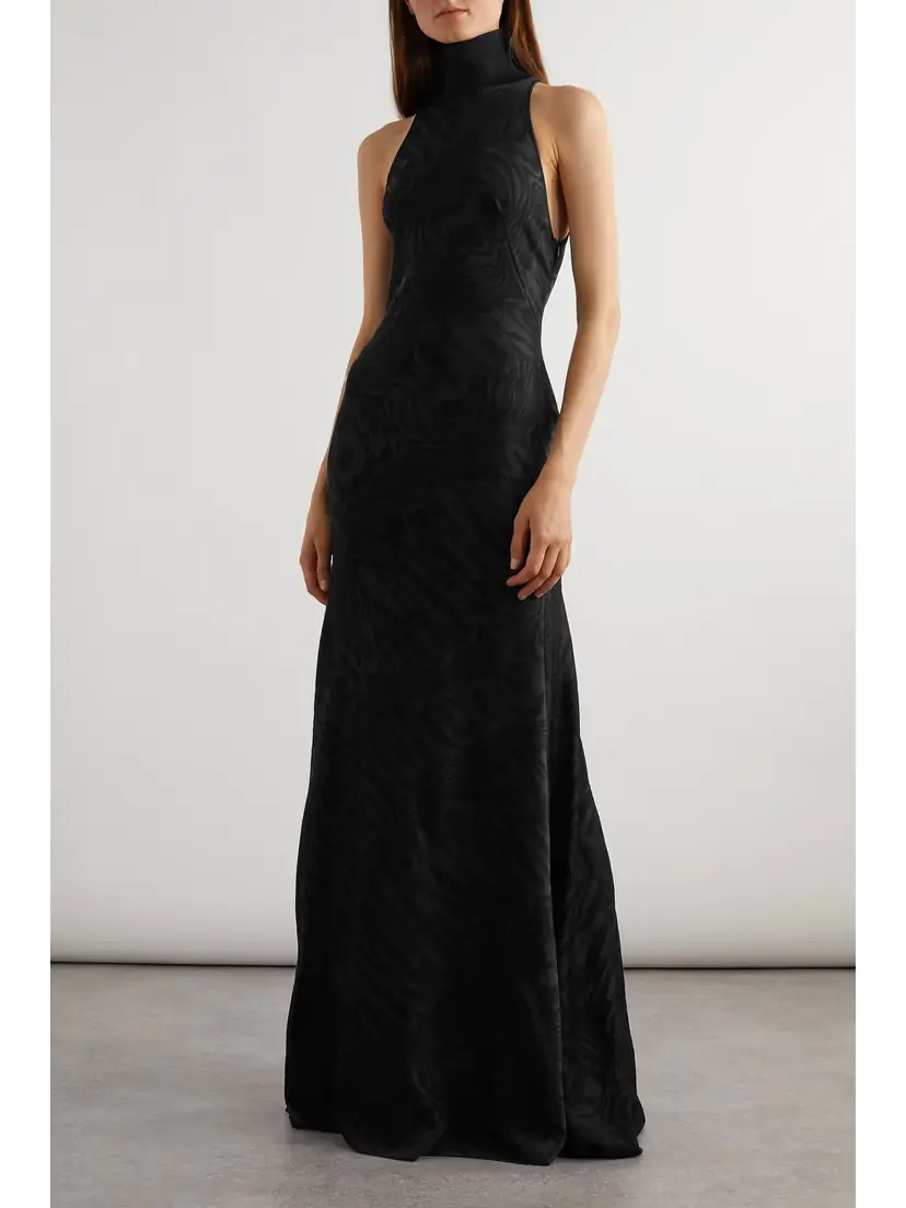 Alaïa Archetypes Jacquard-knit Gown | Thumbnail 3 Alaïa Archetypes Jacquard-knit Gown | Thumbnail 3