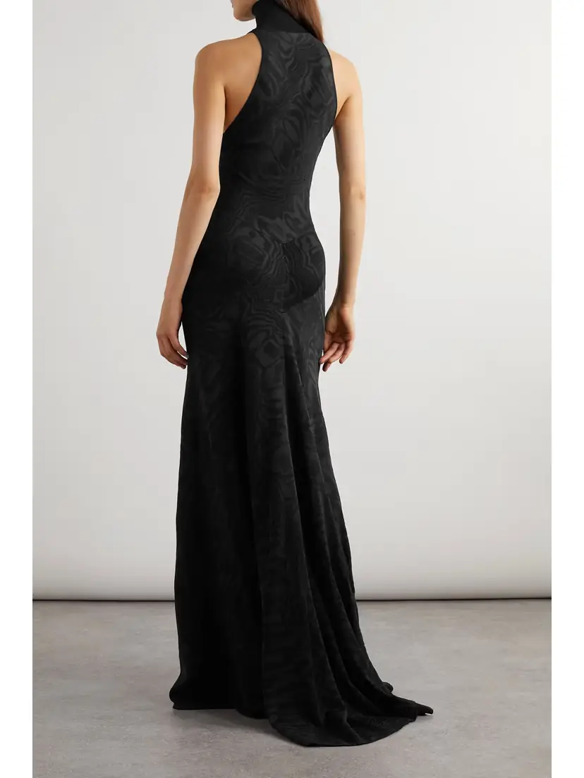 Alaïa Archetypes Jacquard-knit Gown | Thumbnail 4 Alaïa Archetypes Jacquard-knit Gown | Thumbnail 4