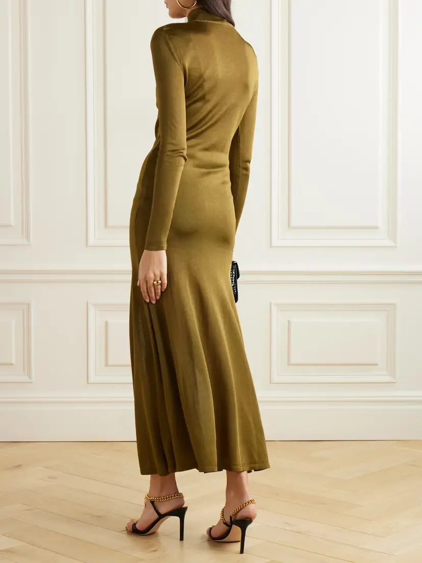 Tom Ford Jersey Turtleneck Gown | Thumbnail 3