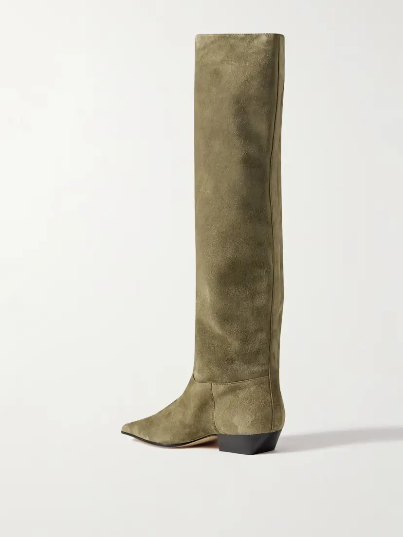 Khaite Marfa Suede Knee Boots | Thumbnail 3