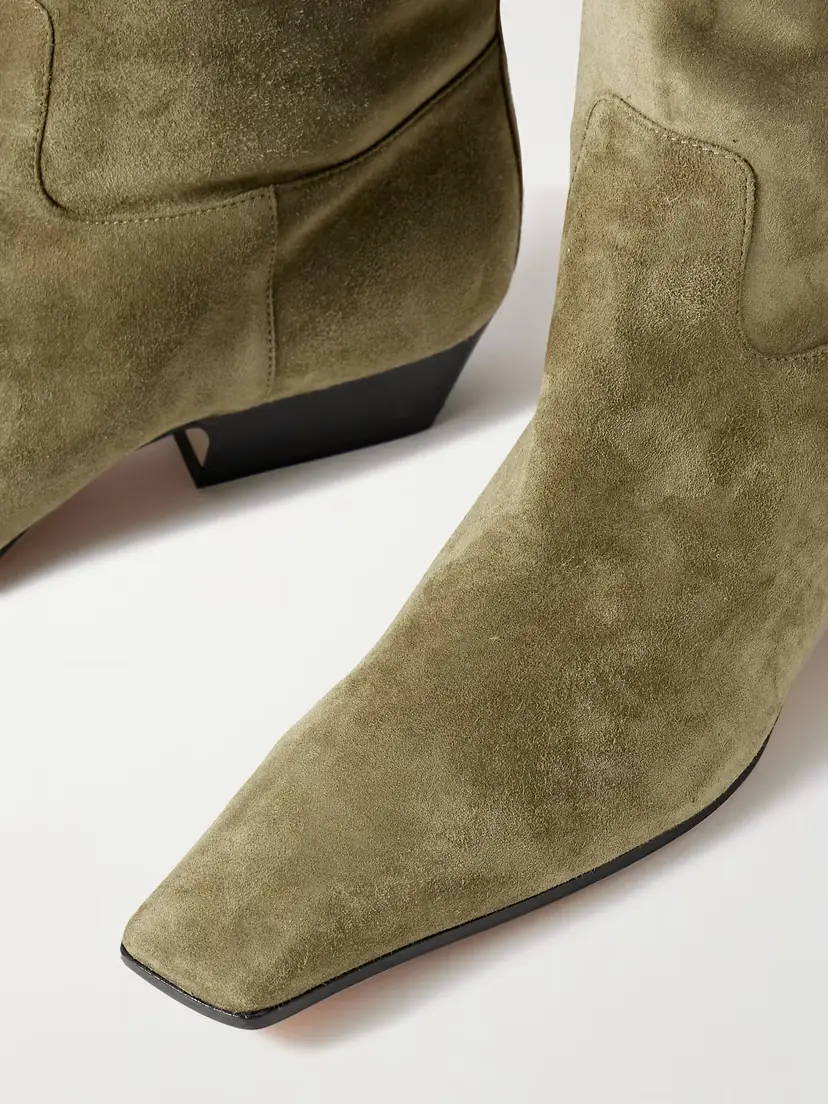 Khaite Marfa Suede Knee Boots | Thumbnail 4