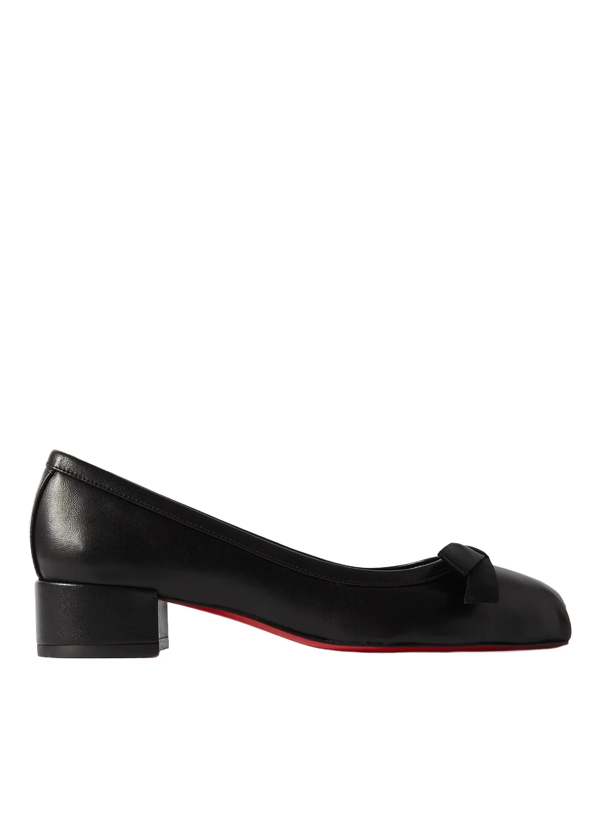 Mamaflirt 30 Bow-embellished Leather Ballet Pumps