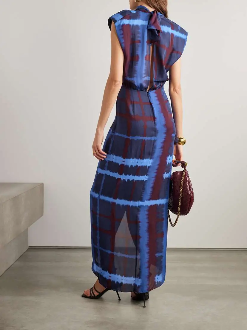 Johanna Ortiz + Net Sustain Inspiring Vistas Printed Silk-chiffon Maxi Dress | Thumbnail 3 Johanna Ortiz + Net Sustain Inspiring Vistas Printed Silk-chiffon Maxi Dress | Thumbnail 3