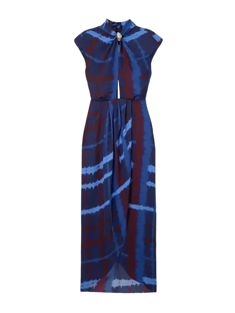 Johanna Ortiz + Net Sustain Inspiring Vistas Printed Silk-chiffon Maxi Dress | Thumbnail 1 Johanna Ortiz + Net Sustain Inspiring Vistas Printed Silk-chiffon Maxi Dress | Thumbnail 1