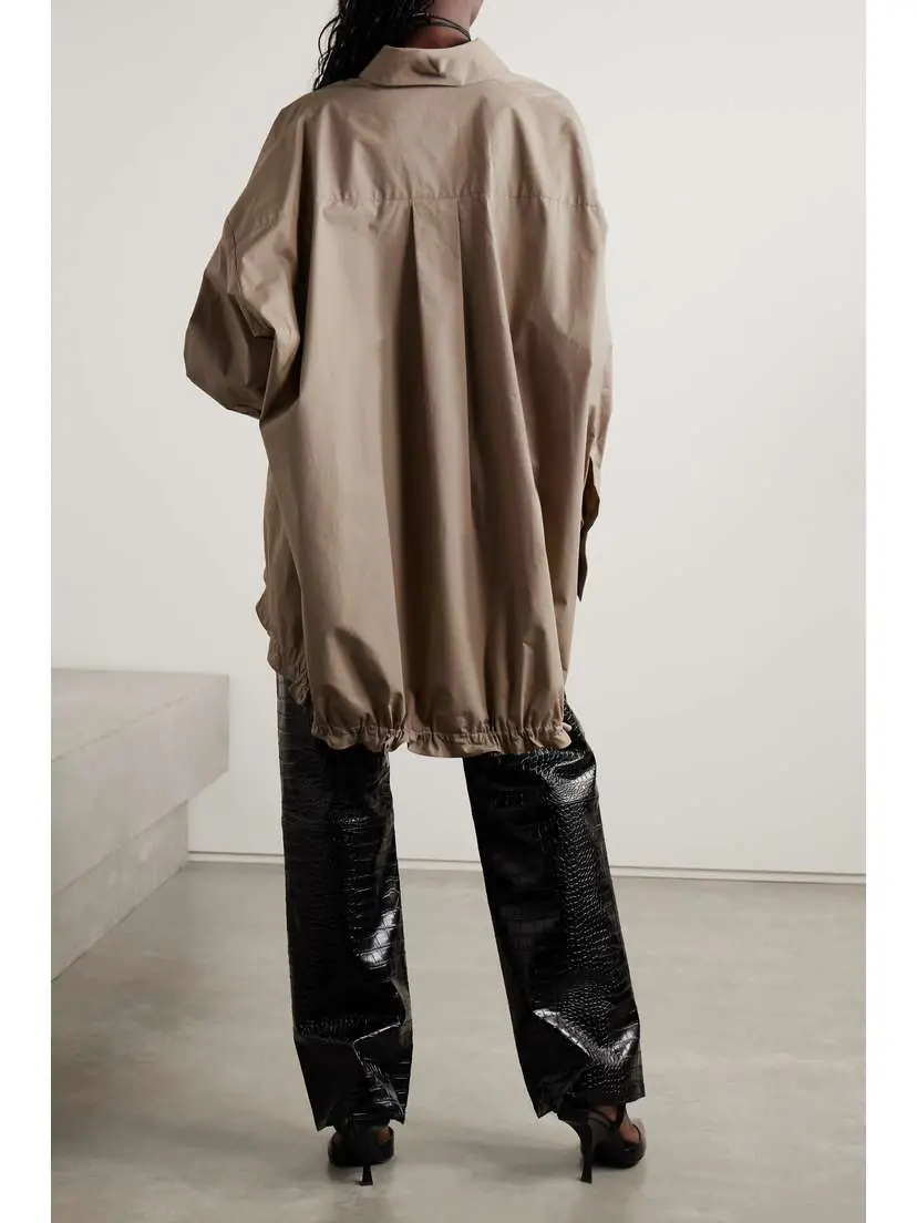 The Attico Oversized Embroidered Poplin Shirt | Thumbnail 4