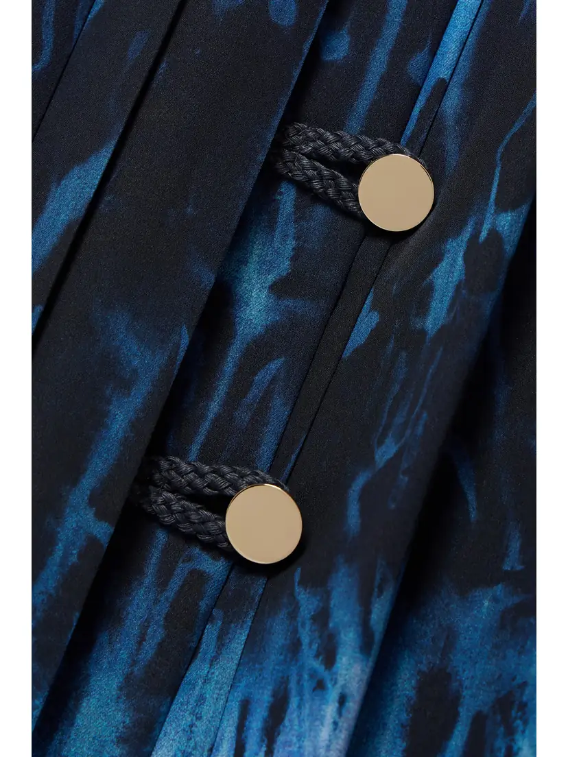Altuzarra Tullius Pleated Printed Crepe De Chine Midi Skirt | Thumbnail 5 Altuzarra Tullius Pleated Printed Crepe De Chine Midi Skirt | Thumbnail 5