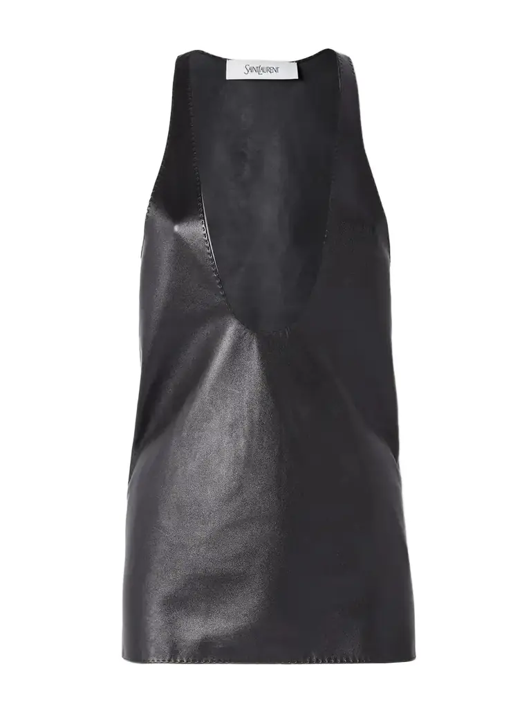 Leather Top