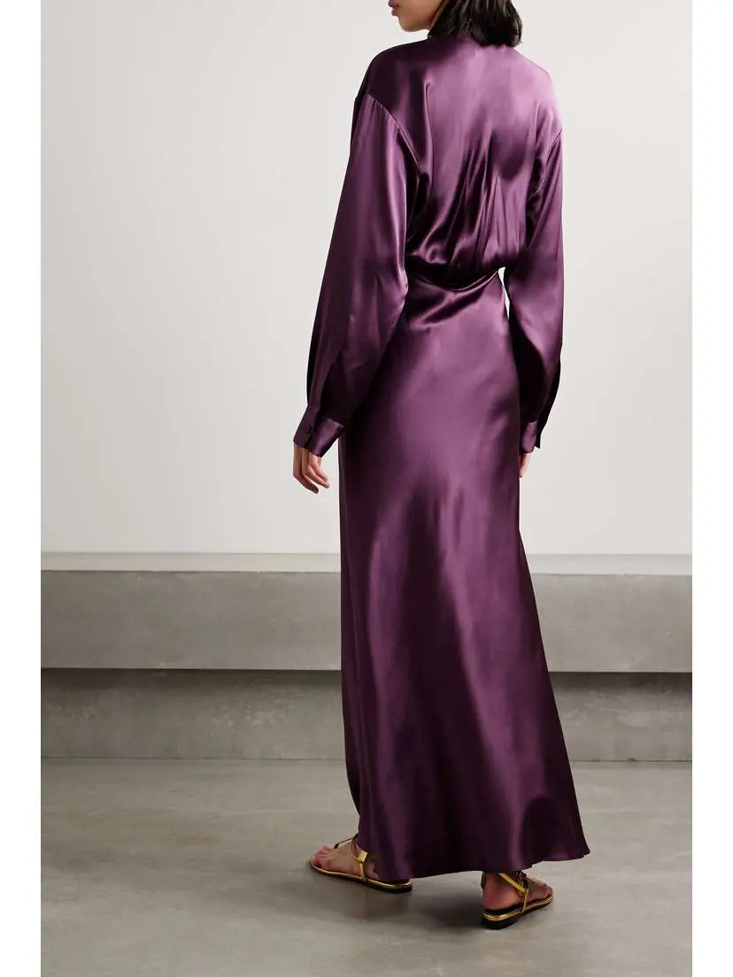 Christopher Esber Triquetra Cutout Silk-satin Maxi Dress | Thumbnail 3