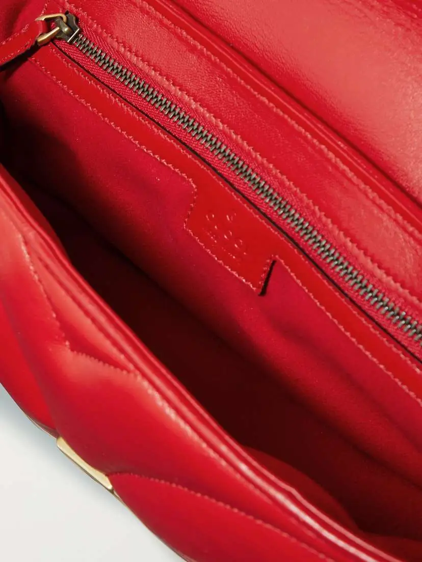 Gucci Gg Marmont 2.0 Embellished Matelassé Leather Shoulder Bag | Thumbnail 5