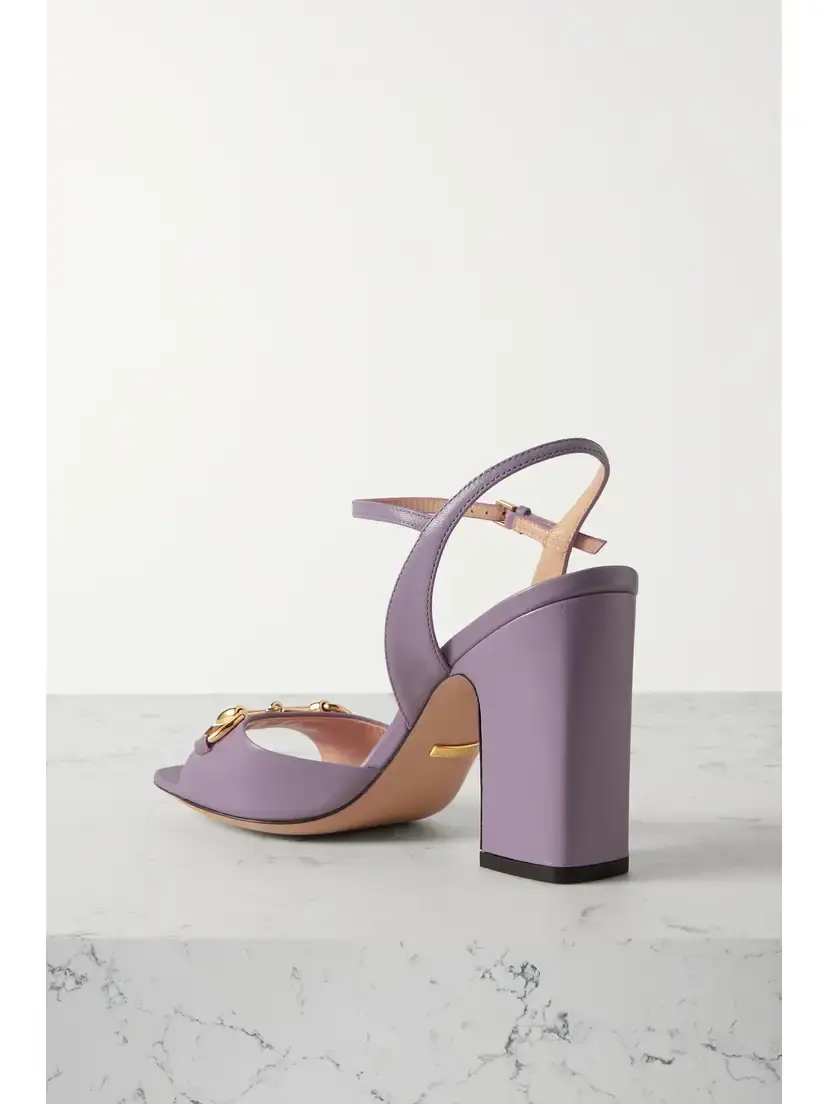 Gucci Lady Horsebit-detailed Leather Sandals | Thumbnail 3 Gucci Lady Horsebit-detailed Leather Sandals | Thumbnail 3