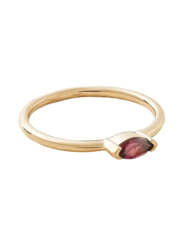 14-karat Recycled Gold Rhodolite Ring 14-karat Recycled Gold Rhodolite Ring