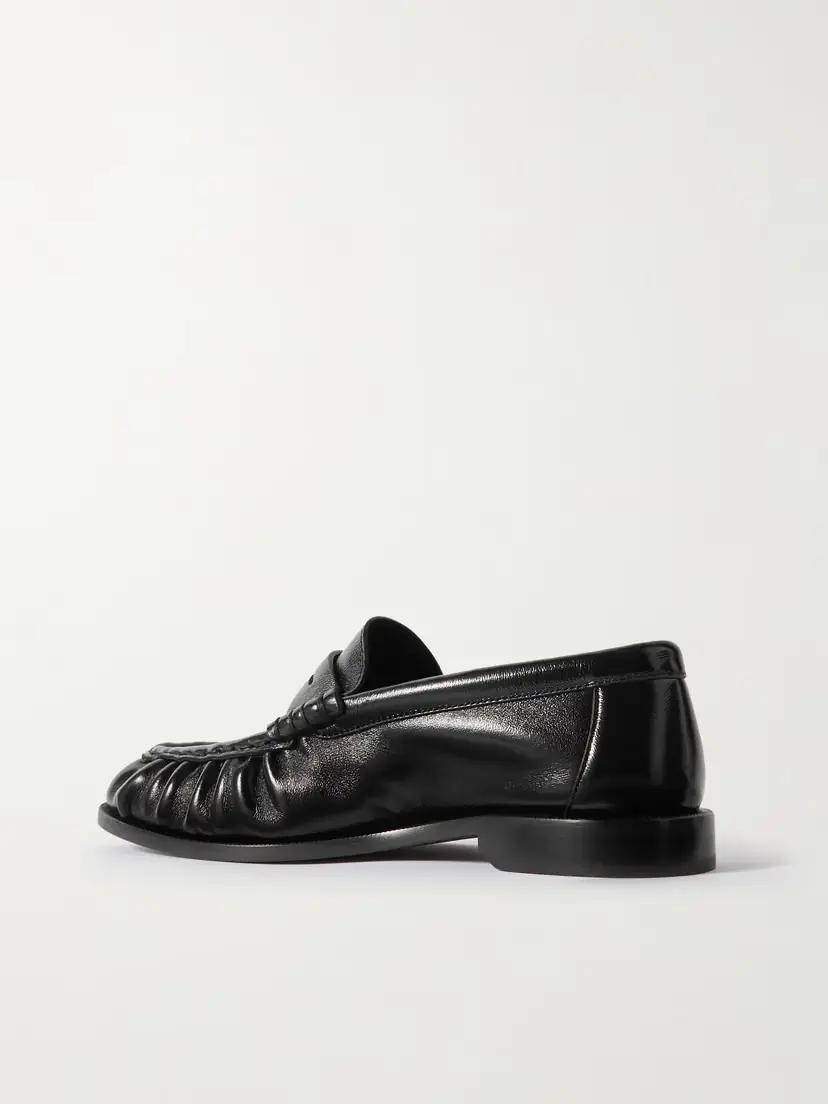 Saint Laurent Le Loafer Leather Loafers | Thumbnail 3