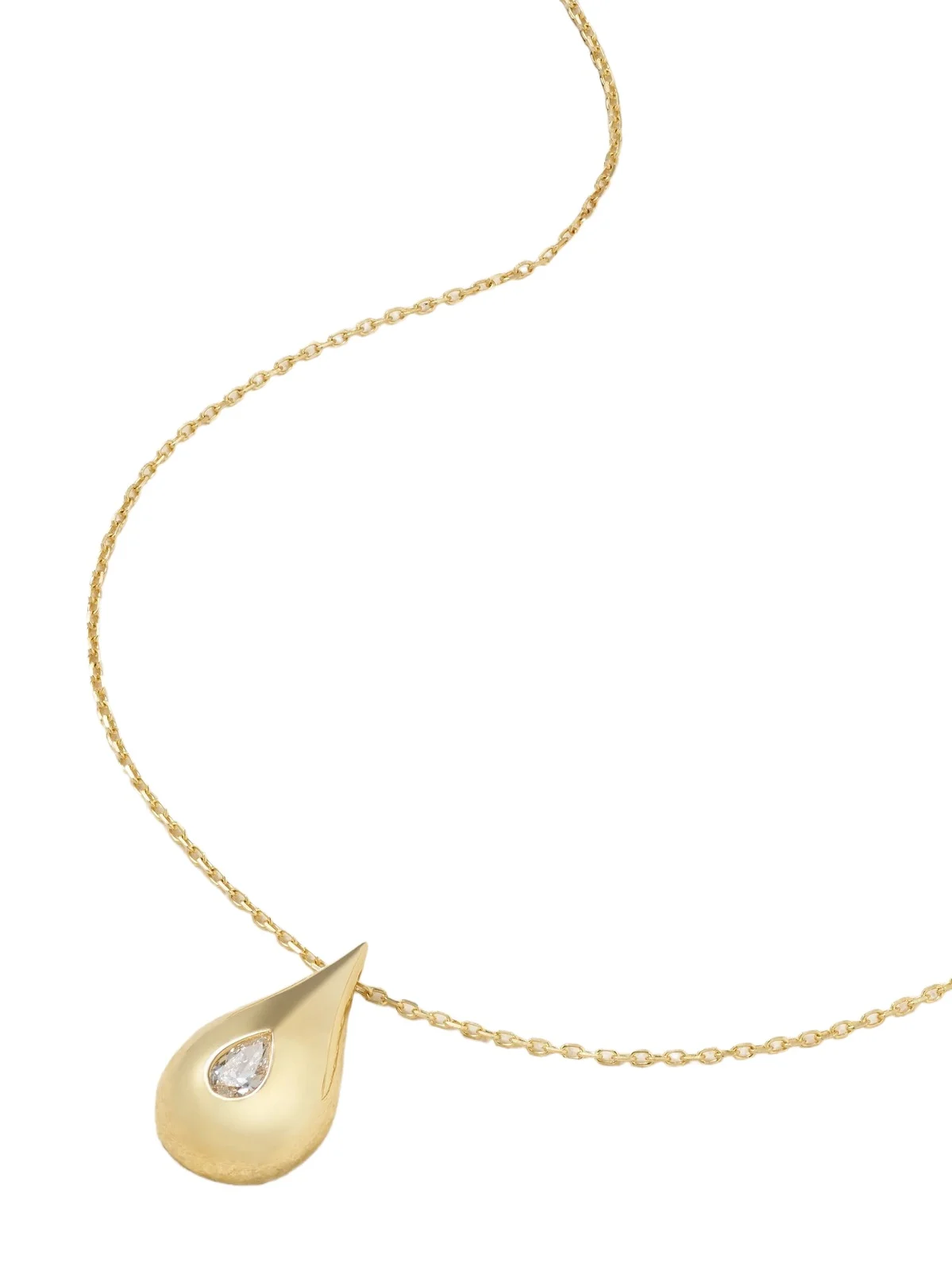 14-karat Gold Diamond Necklace
