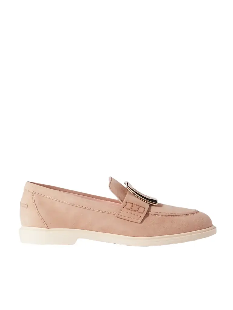 Roger Vivier Embellished Suede Loafers | Image 1 Roger Vivier Embellished Suede Loafers | Image 1