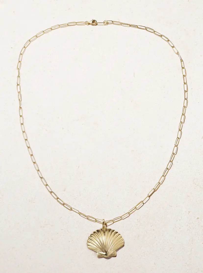 Mateo Large Venus 14-karat Gold Necklace | Thumbnail 4