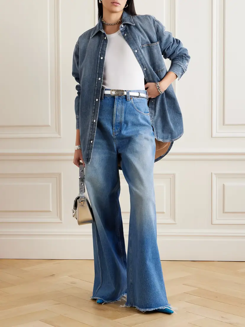 Gucci Padded Denim Shirt | Thumbnail 2 Gucci Padded Denim Shirt | Thumbnail 2