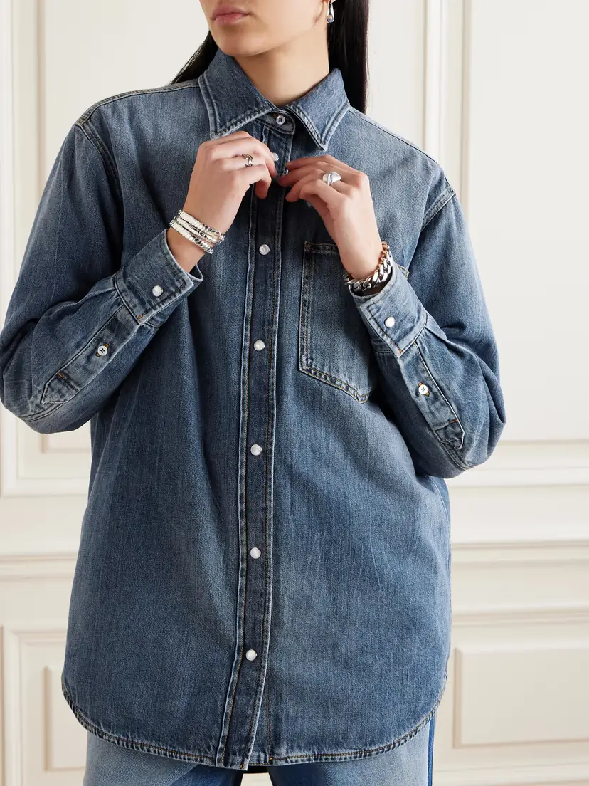 Gucci Padded Denim Shirt | Thumbnail 3 Gucci Padded Denim Shirt | Thumbnail 3
