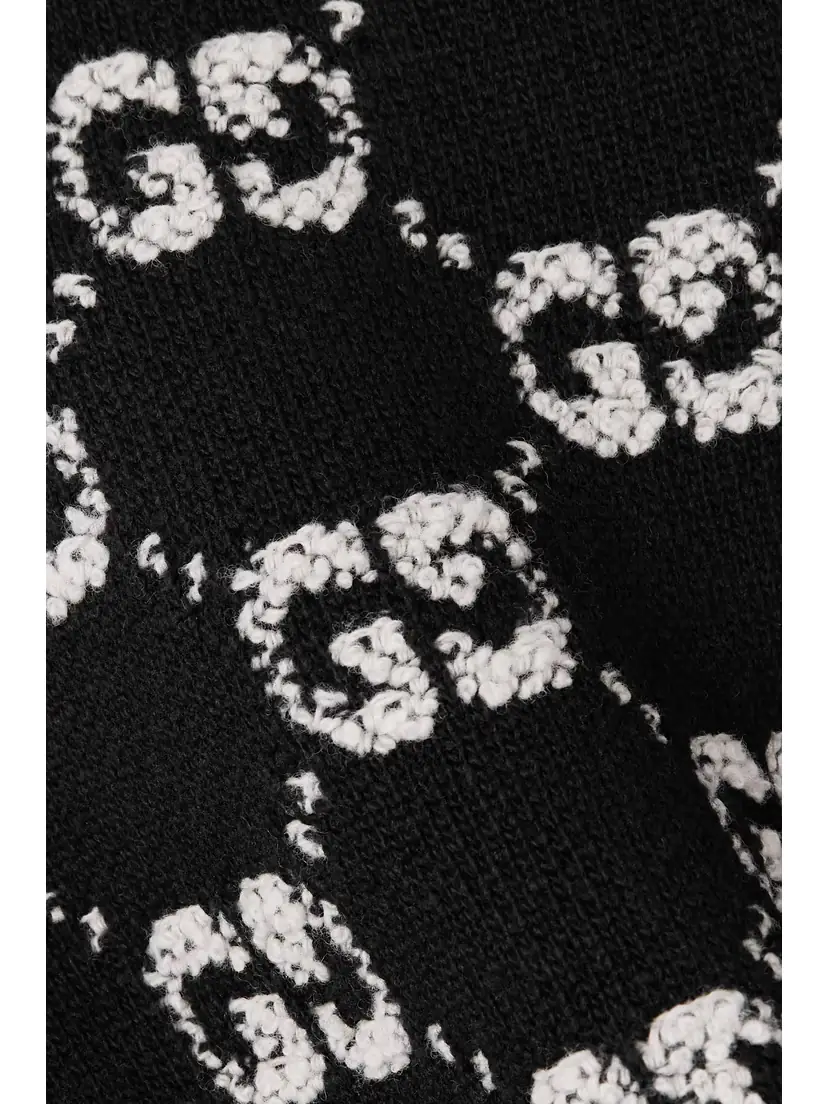 Gucci Jacquard-knit Wool-bouclé Cardigan | Thumbnail 4 Gucci Jacquard-knit Wool-bouclé Cardigan | Thumbnail 4