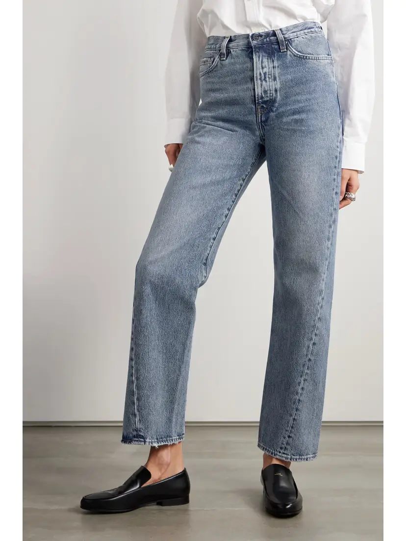 TOTEME Twisted Seam High-rise Straight-leg Jeans | Thumbnail 3 TOTEME Twisted Seam High-rise Straight-leg Jeans | Thumbnail 3