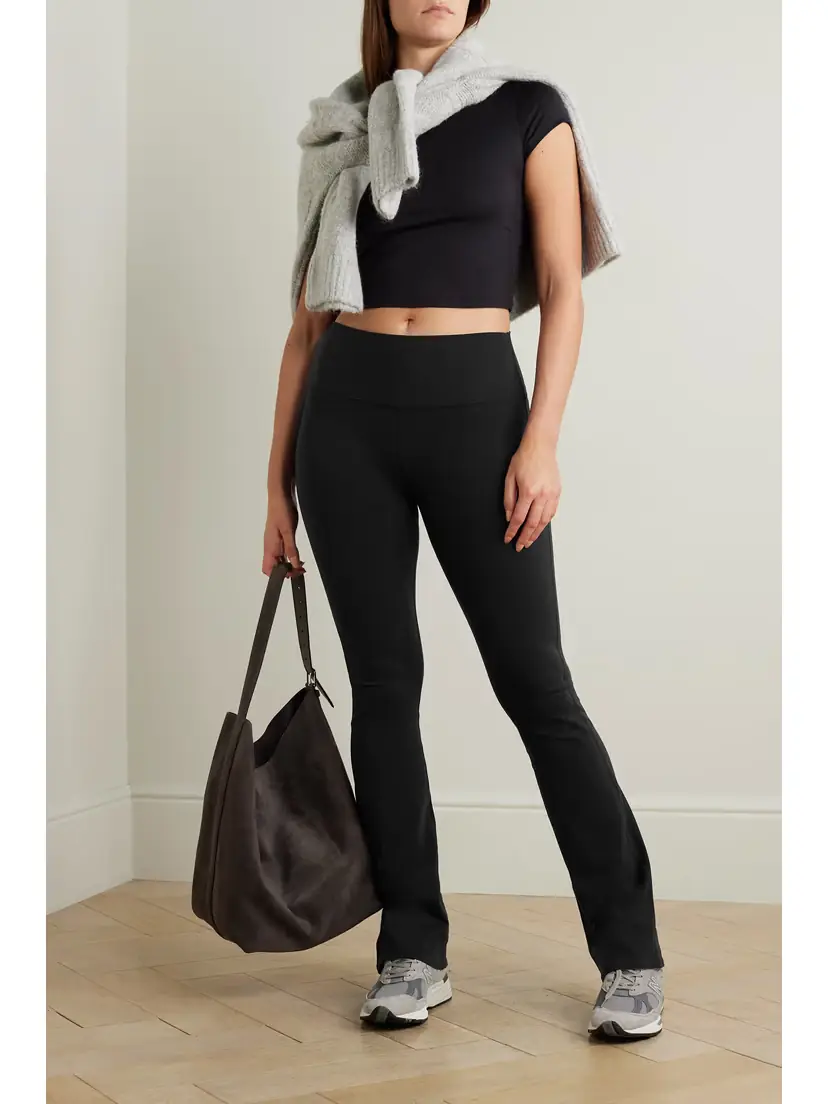Alo Yoga Airbrush Stretch Flared Leggings | Thumbnail 2 Alo Yoga Airbrush Stretch Flared Leggings | Thumbnail 2