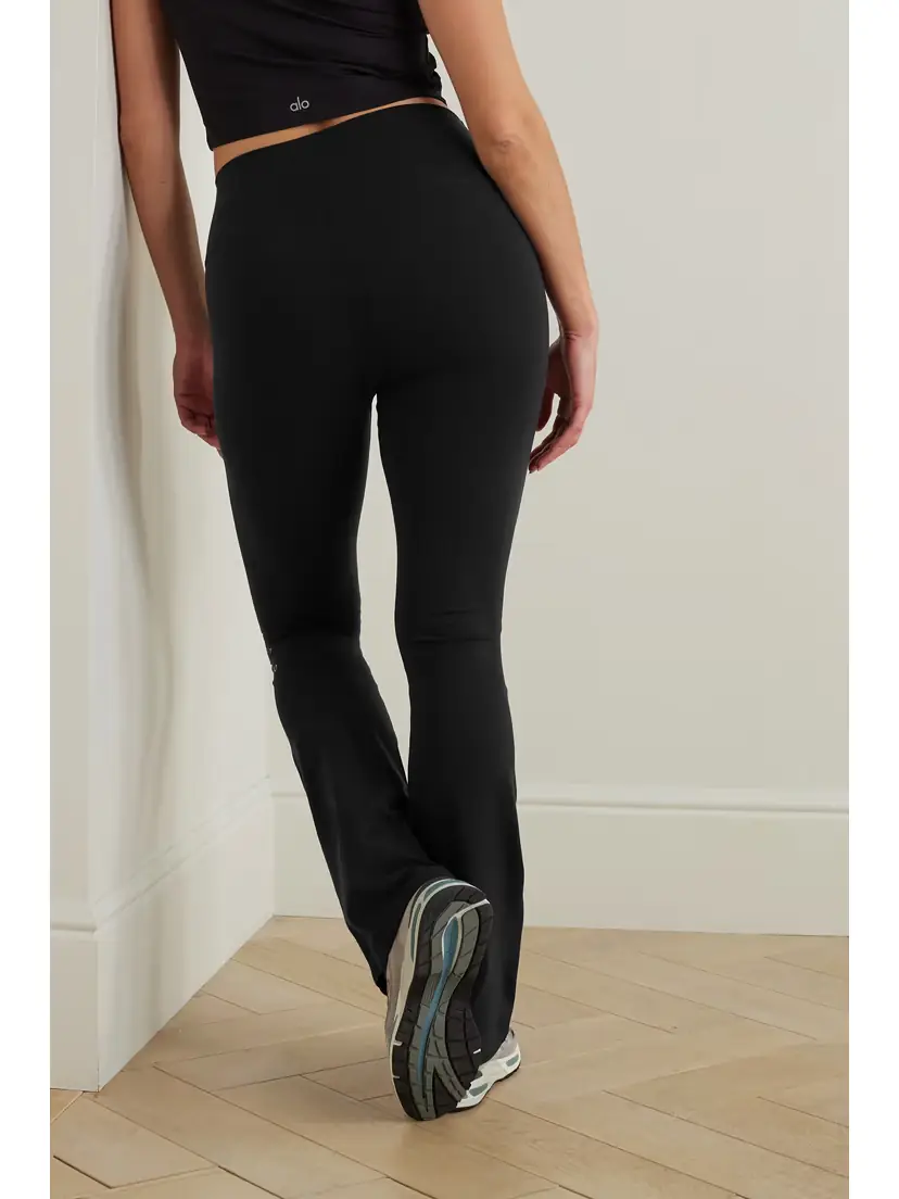 Alo Yoga Airbrush Stretch Flared Leggings | Thumbnail 3 Alo Yoga Airbrush Stretch Flared Leggings | Thumbnail 3