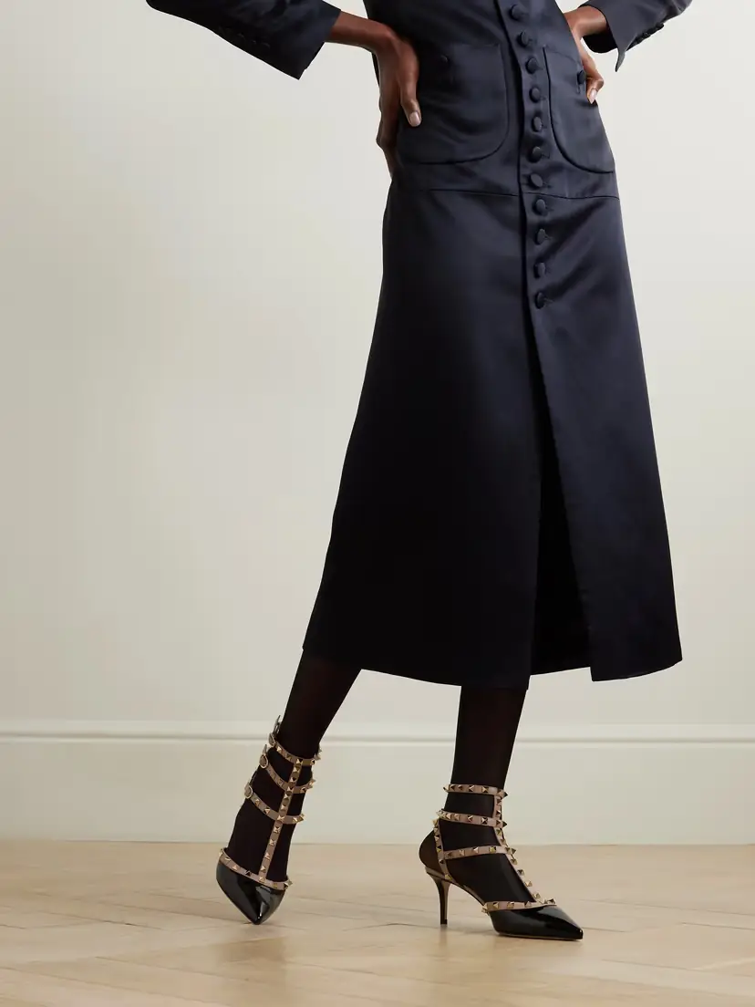 Valentino Garavani Rockstud 65 Patent-leather Pumps | Thumbnail 2 Valentino Garavani Rockstud 65 Patent-leather Pumps | Thumbnail 2