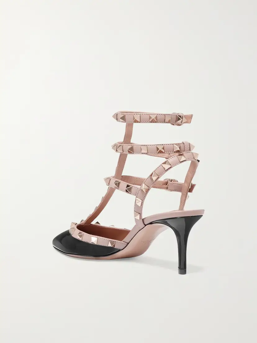 Valentino Garavani Rockstud 65 Patent-leather Pumps | Thumbnail 3 Valentino Garavani Rockstud 65 Patent-leather Pumps | Thumbnail 3