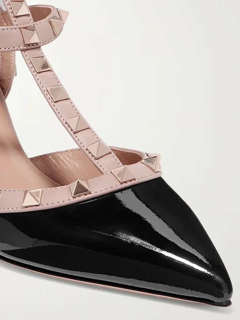 Valentino Garavani Rockstud 65 Patent-leather Pumps | Thumbnail 4 Valentino Garavani Rockstud 65 Patent-leather Pumps | Thumbnail 4