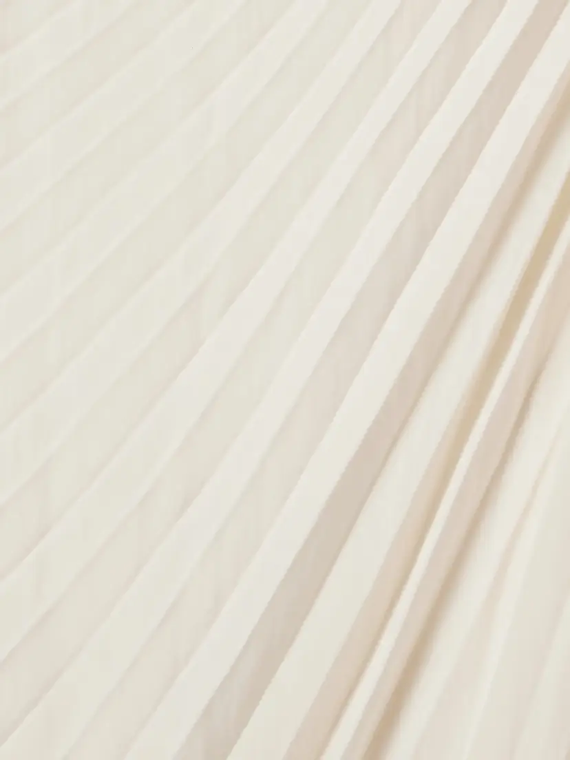 A.L.C. Dahlia One-shoulder Cutout Pleated Crepe Maxi Dress | Thumbnail 4