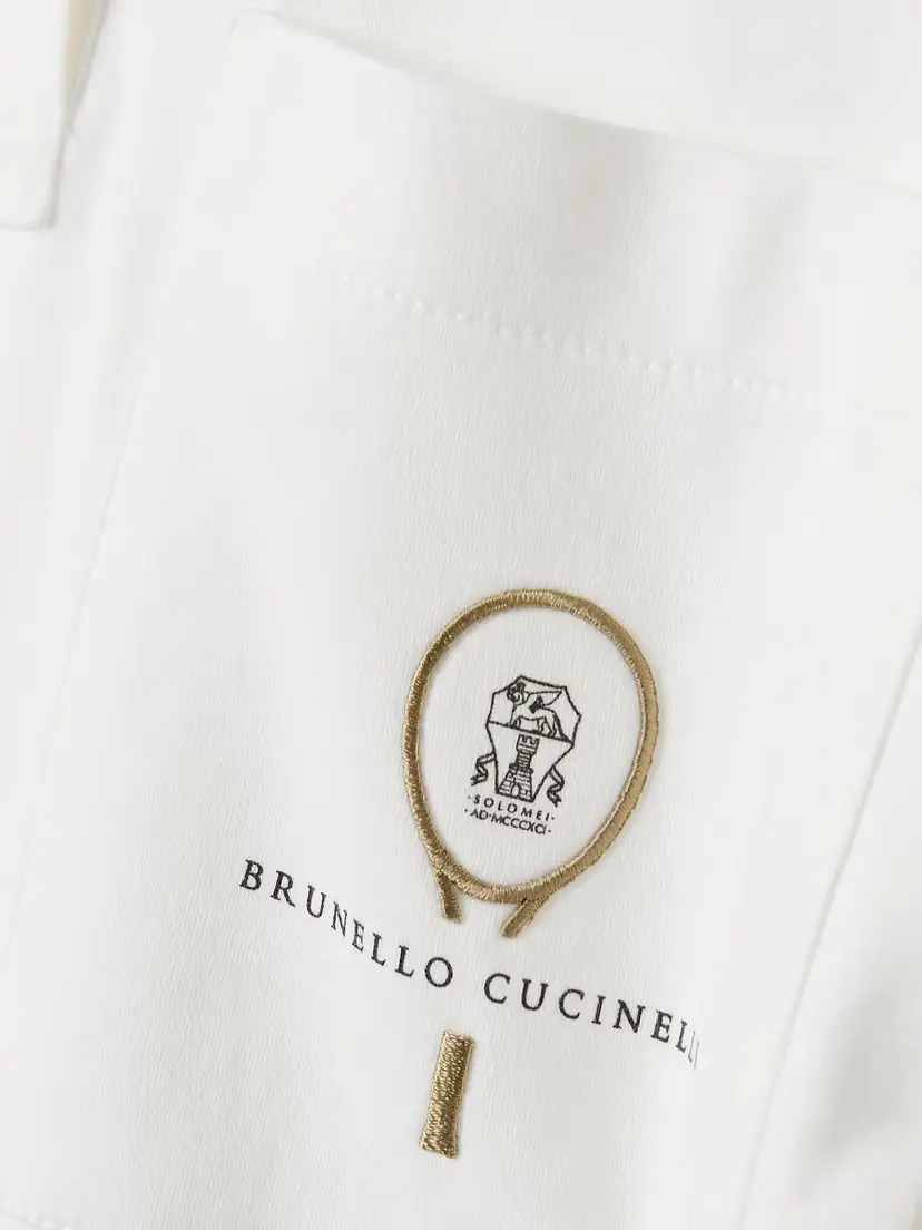Brunello Cucinelli Tennis Pleated Embroidered Cotton-jersey Mini Dress | Thumbnail 4 Brunello Cucinelli Tennis Pleated Embroidered Cotton-jersey Mini Dress | Thumbnail 4