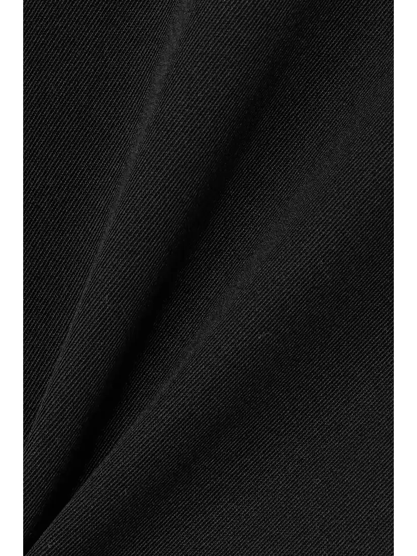 Balenciaga Wrap-effect Wool-gabardine Maxi Skirt | Thumbnail 4 Balenciaga Wrap-effect Wool-gabardine Maxi Skirt | Thumbnail 4