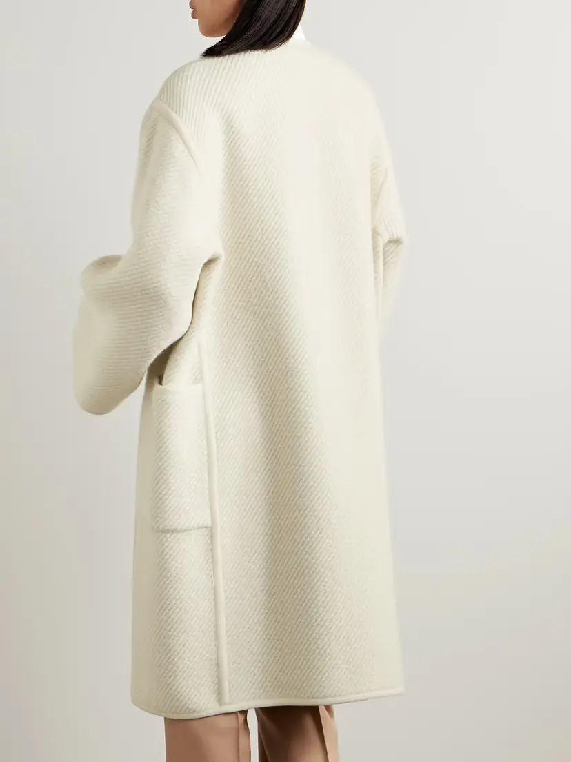 Loro Piana Silk, Wool, Cashmere And Linen-blend Coat | Thumbnail 4 Loro Piana Silk, Wool, Cashmere And Linen-blend Coat | Thumbnail 4