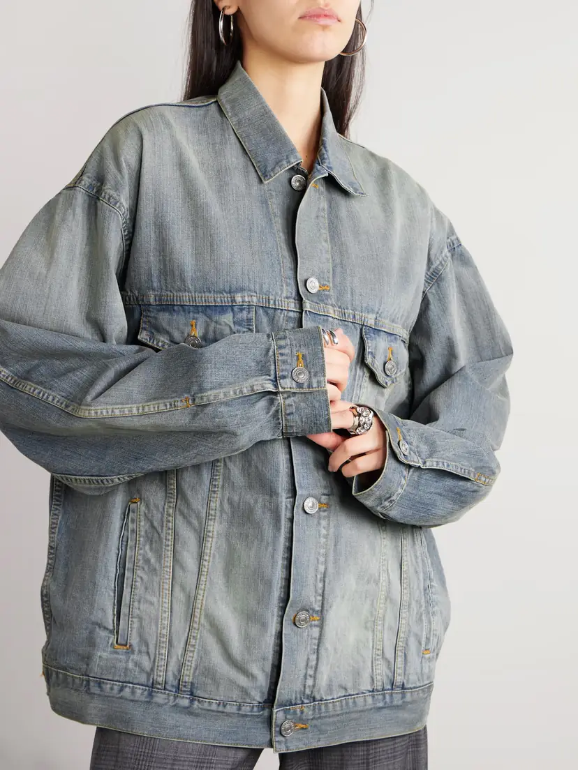 Balenciaga Oversized Denim Jacket | Thumbnail 3