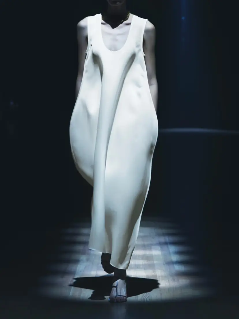Khaite Coli Silk-organza Midi Dress | Thumbnail 5 Khaite Coli Silk-organza Midi Dress | Thumbnail 5