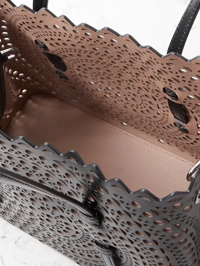 Alaïa Mina 25 Laser-cut Leather Tote - - One size | Thumbnail 5 Alaïa Mina 25 Laser-cut Leather Tote - - One size | Thumbnail 5