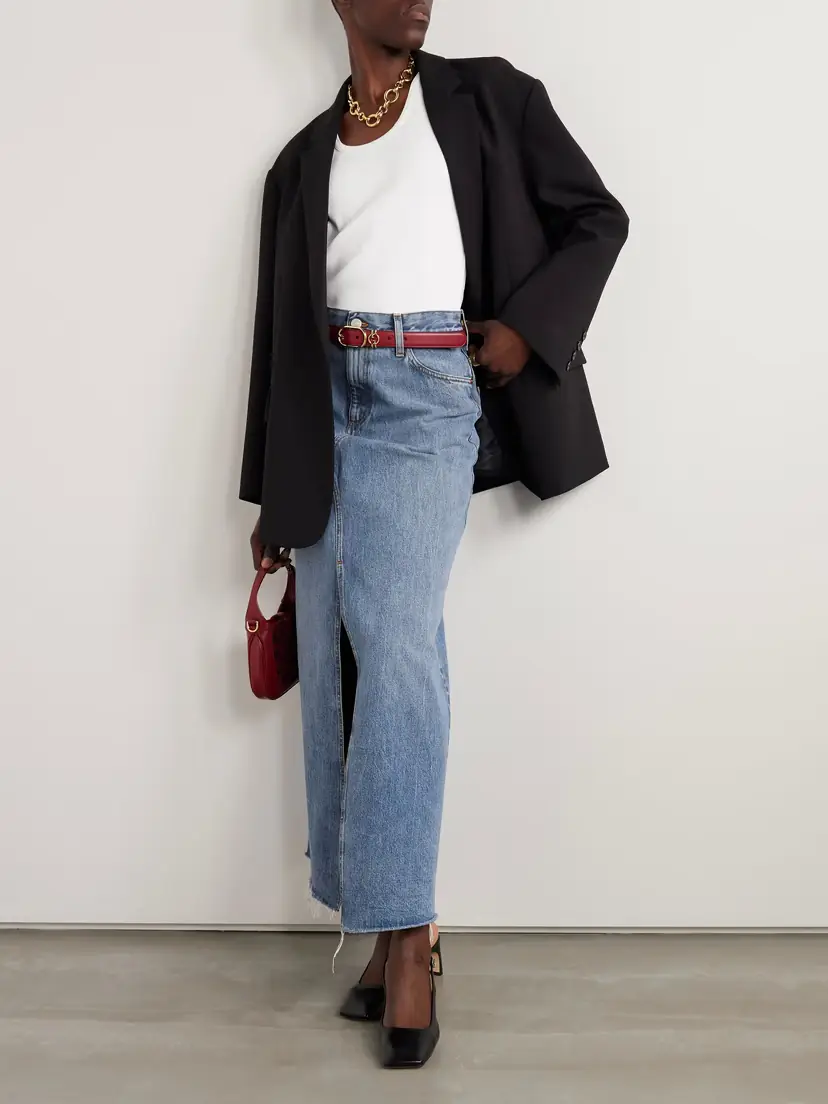 Gucci Denim Maxi Skirt | Thumbnail 2 Gucci Denim Maxi Skirt | Thumbnail 2